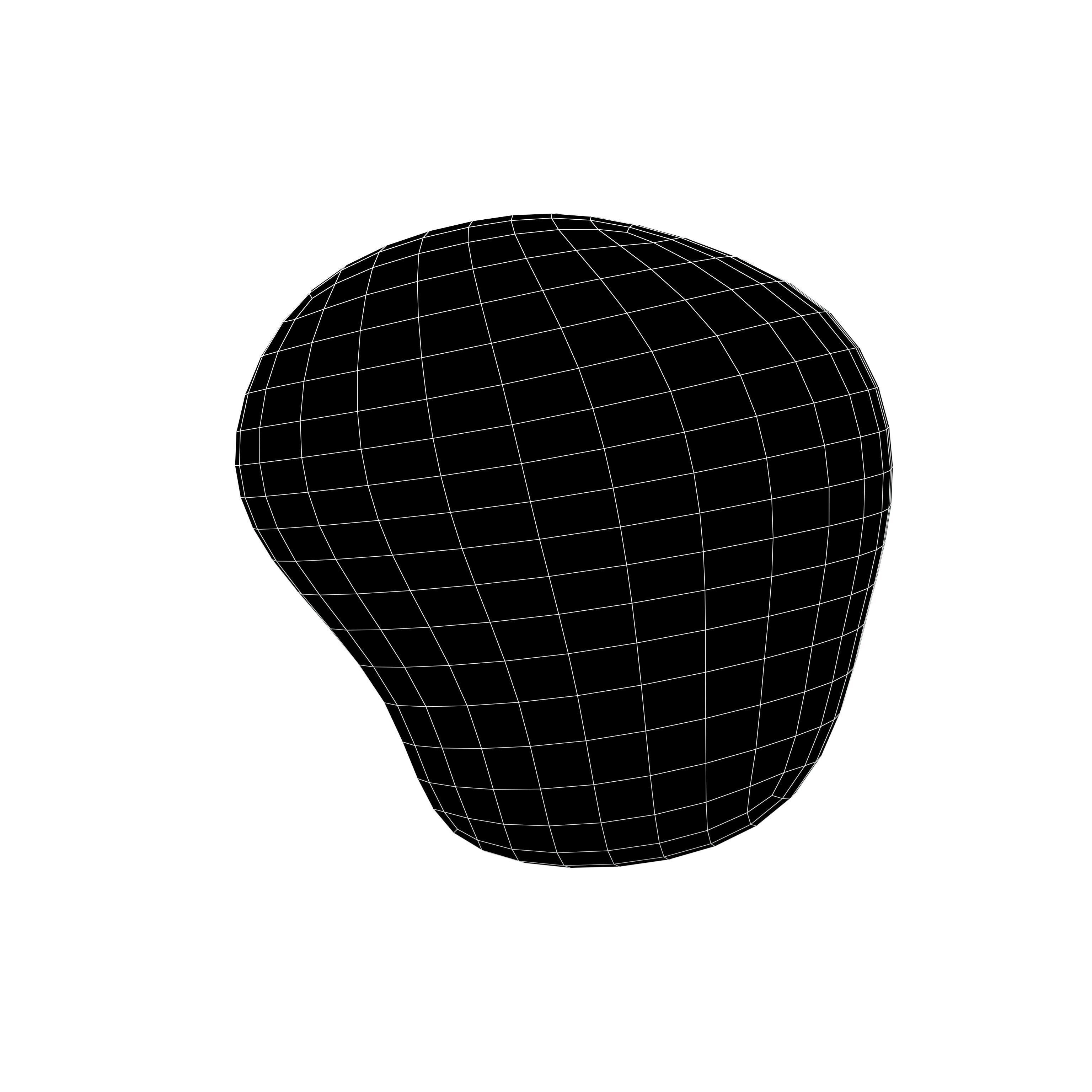 Flat Design Element v6 001 Low-poly 3D model_6