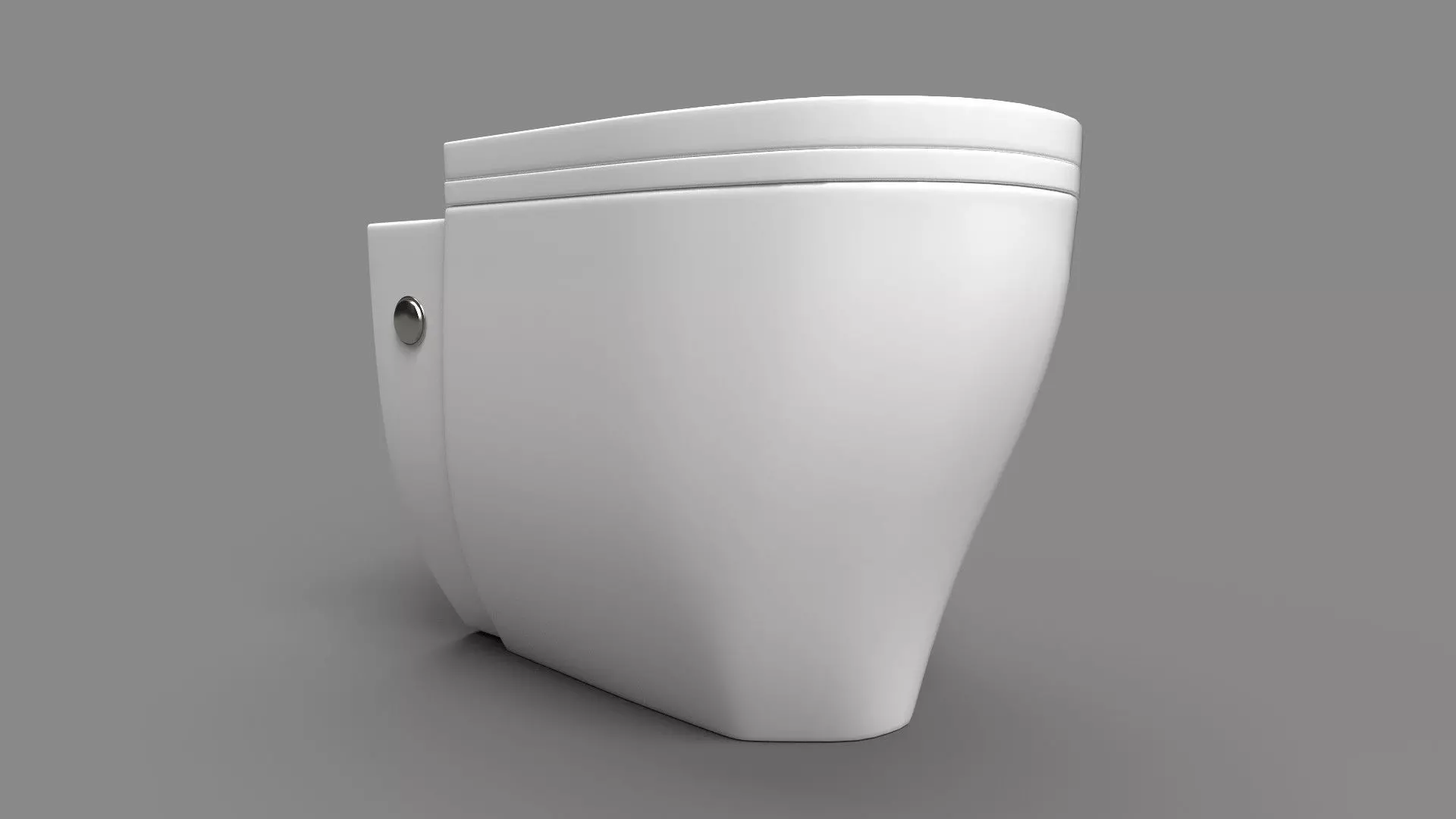 Toilet Bowl CG1 3D model