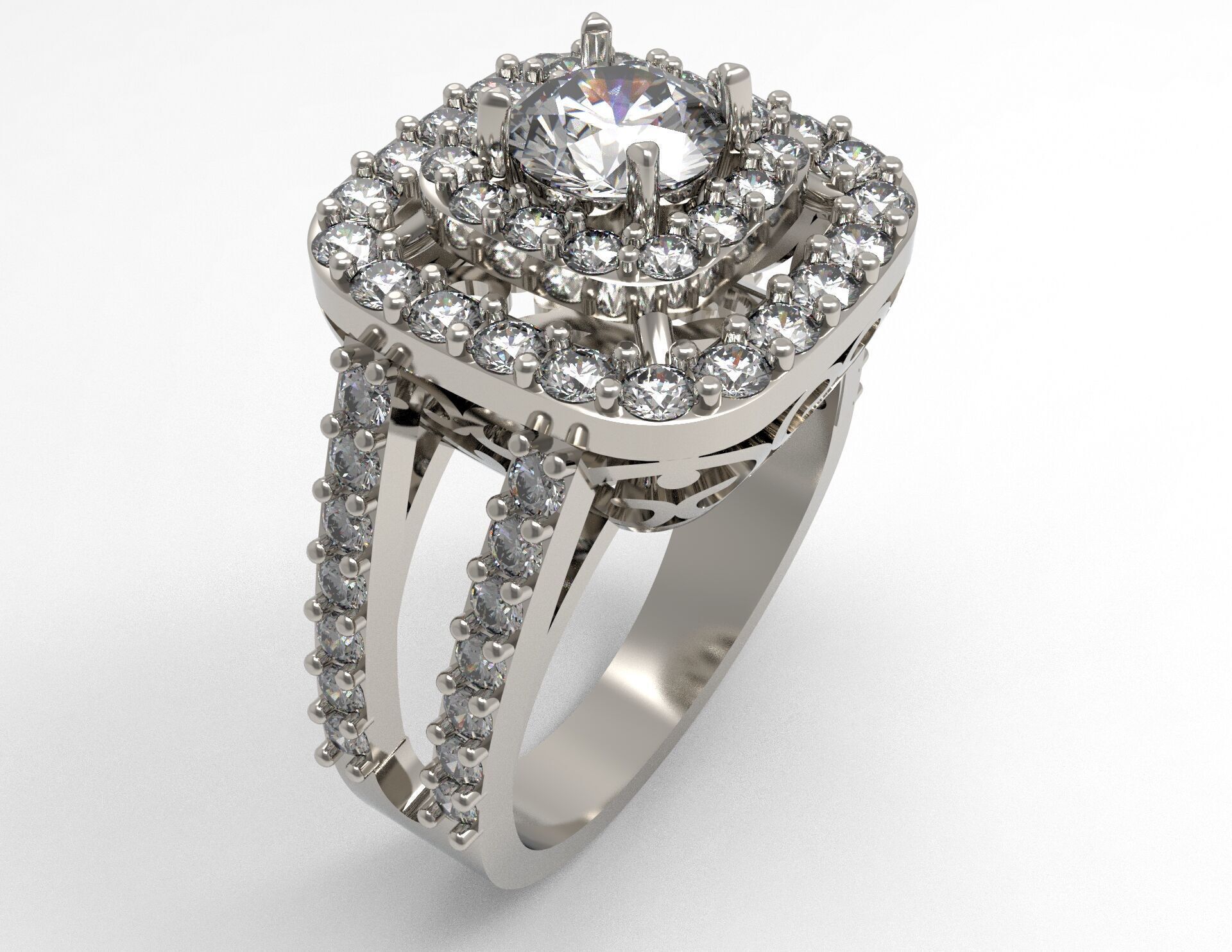 Celestia Ring 3D print model_5