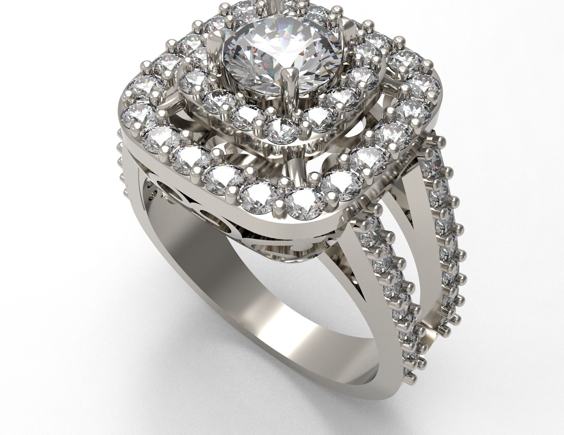 Celestia Ring 3D print model_7