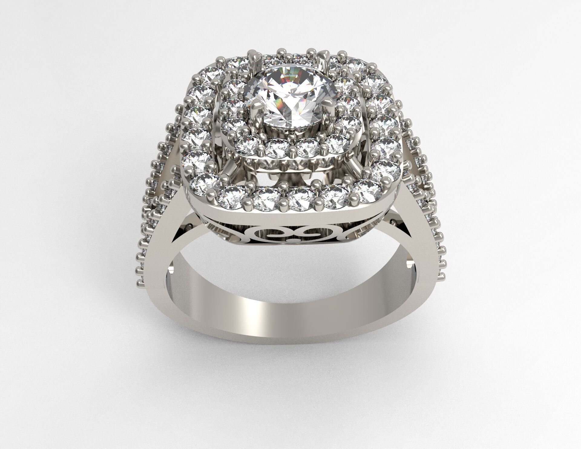 Celestia Ring 3D print model_4