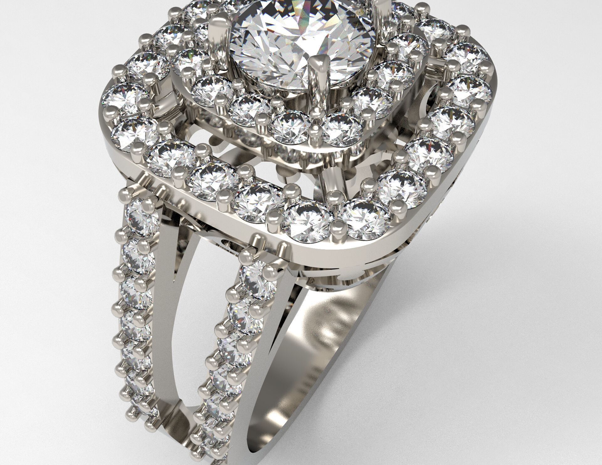 Celestia Ring 3D print model_11