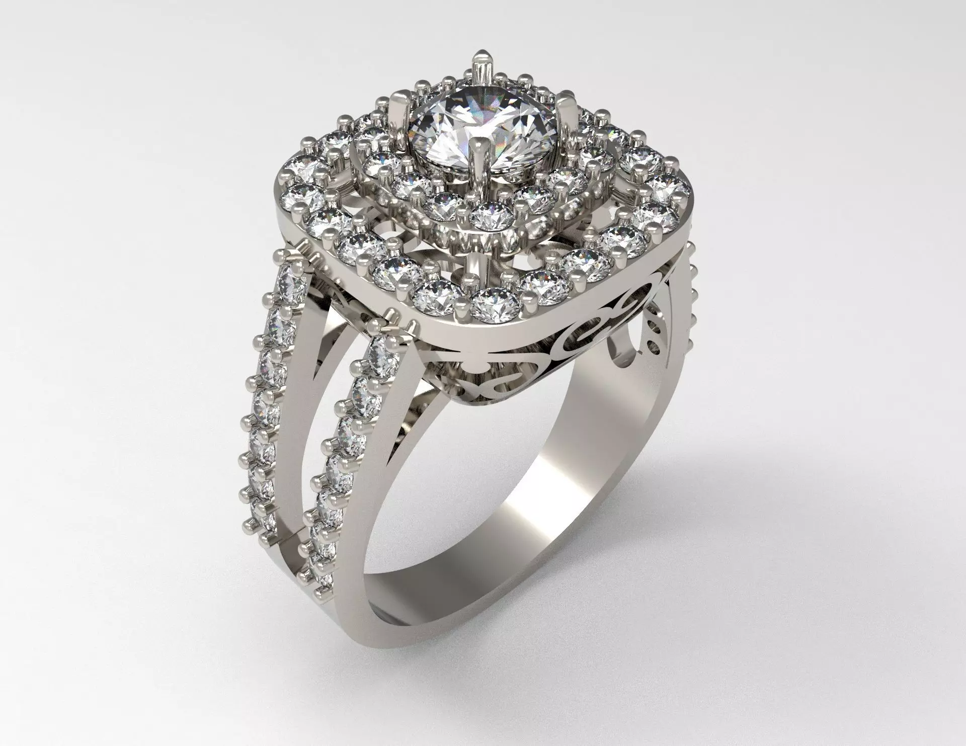 Celestia Ring 3D print model_0