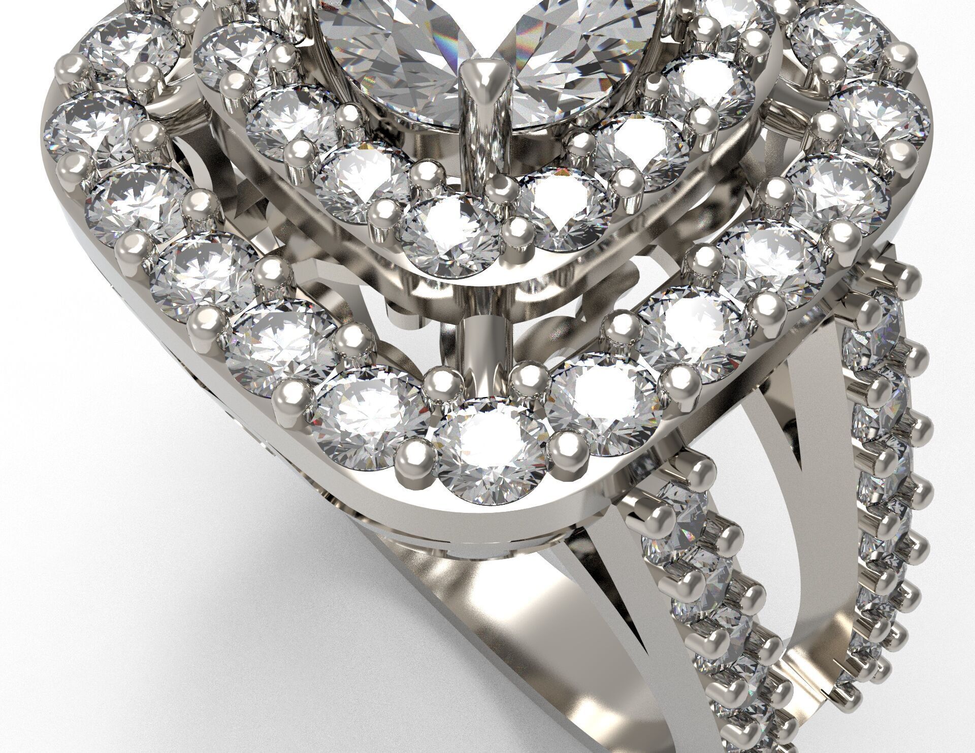 Celestia Ring 3D print model_8