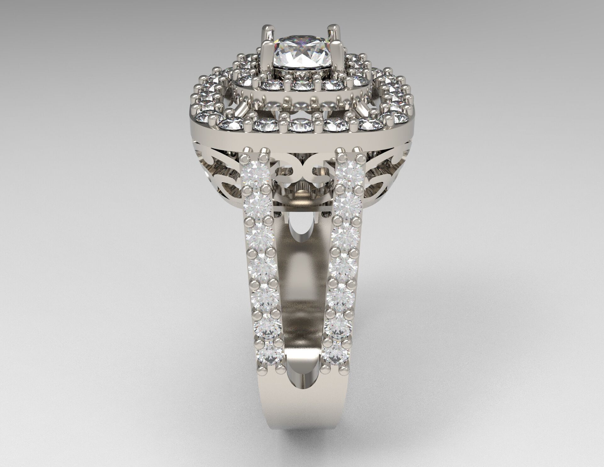 Celestia Ring 3D print model_2