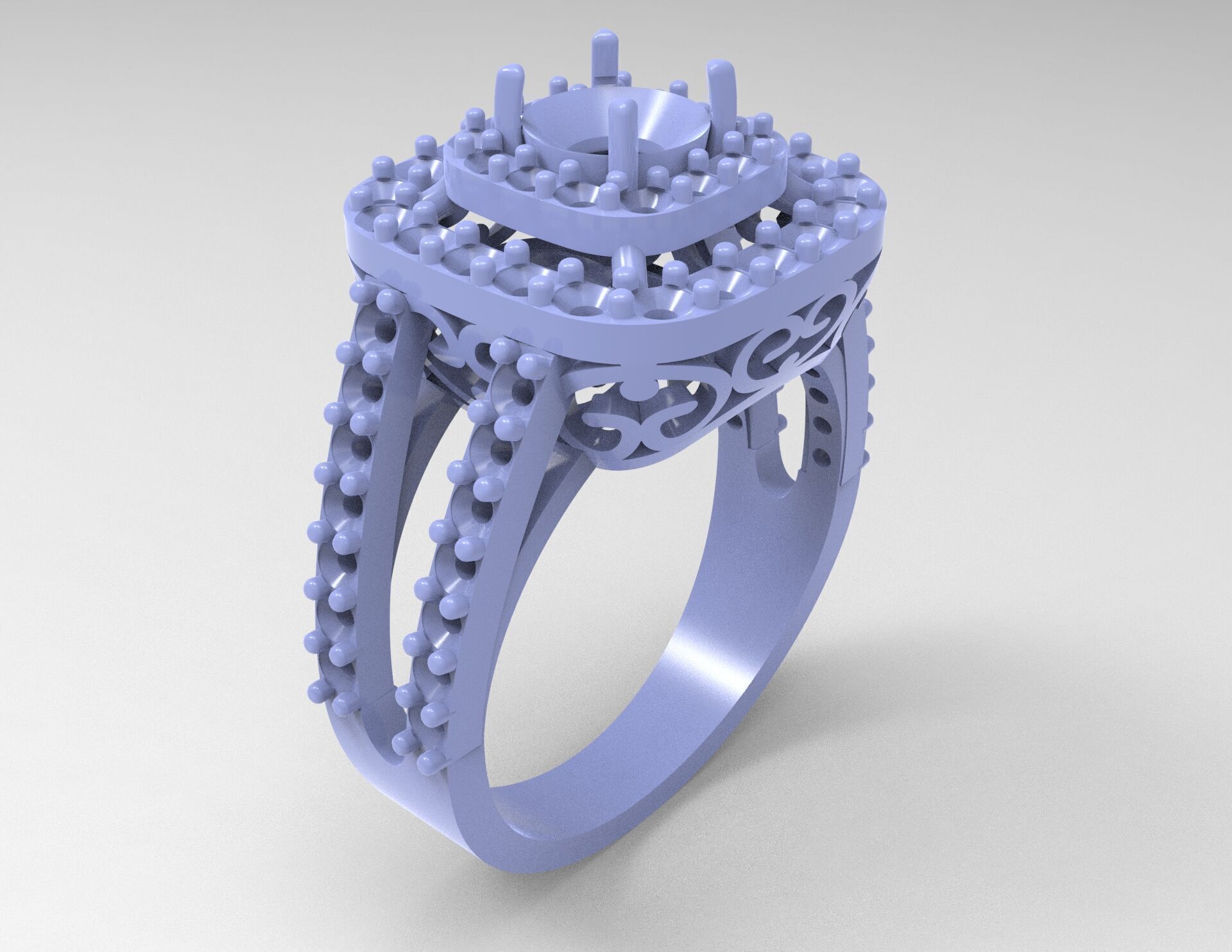 Celestia Ring 3D print model_12