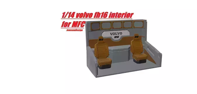 RC VOLVO FH 16 INTERIOR for mfc