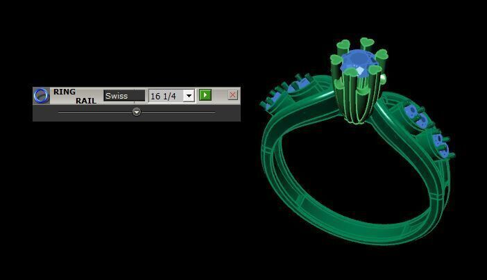 Solitaire Ring Ready To Print 3D print model_19