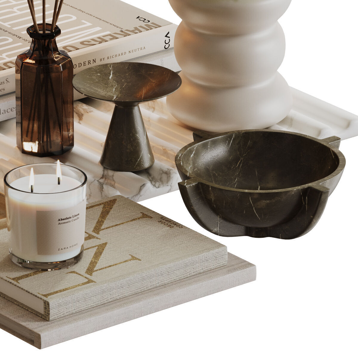 Decorative Set-09 3D model_2