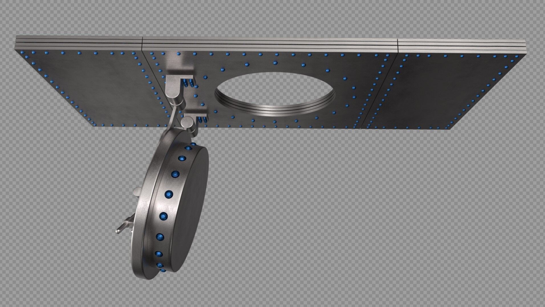 Bank Vault 3D model_4