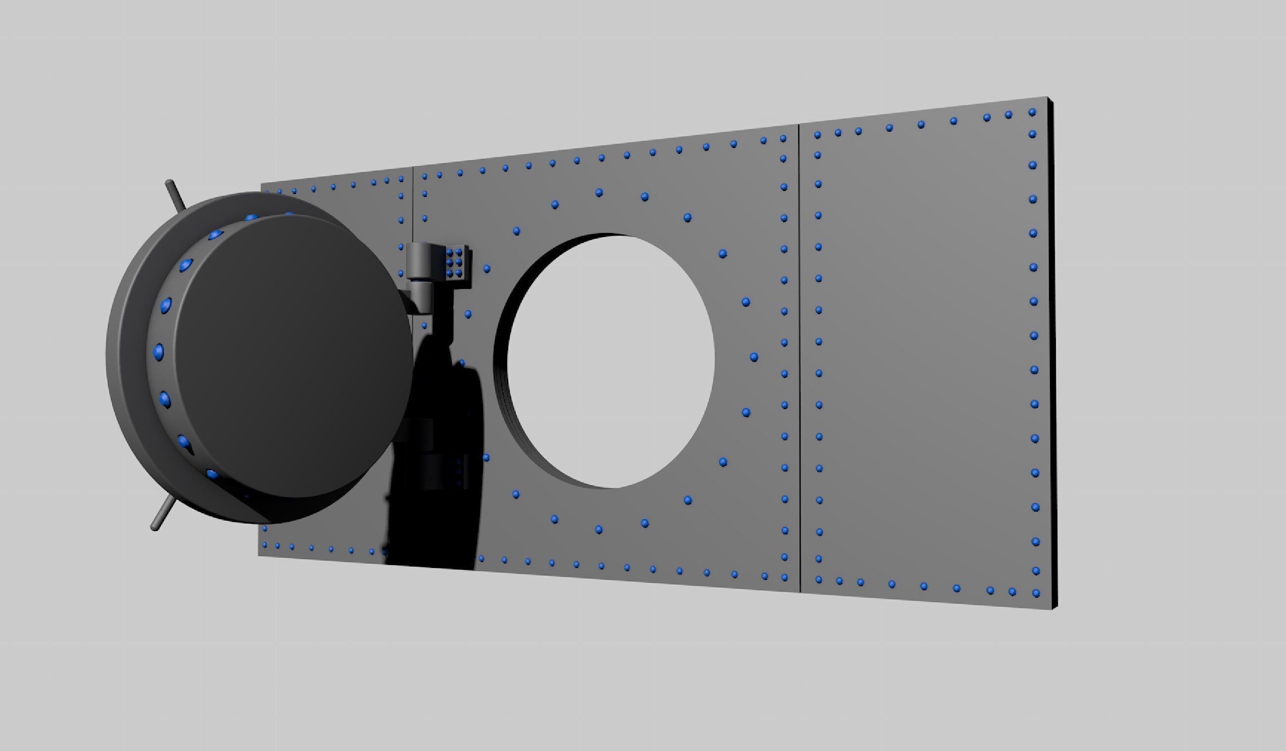 Bank Vault 3D model_8