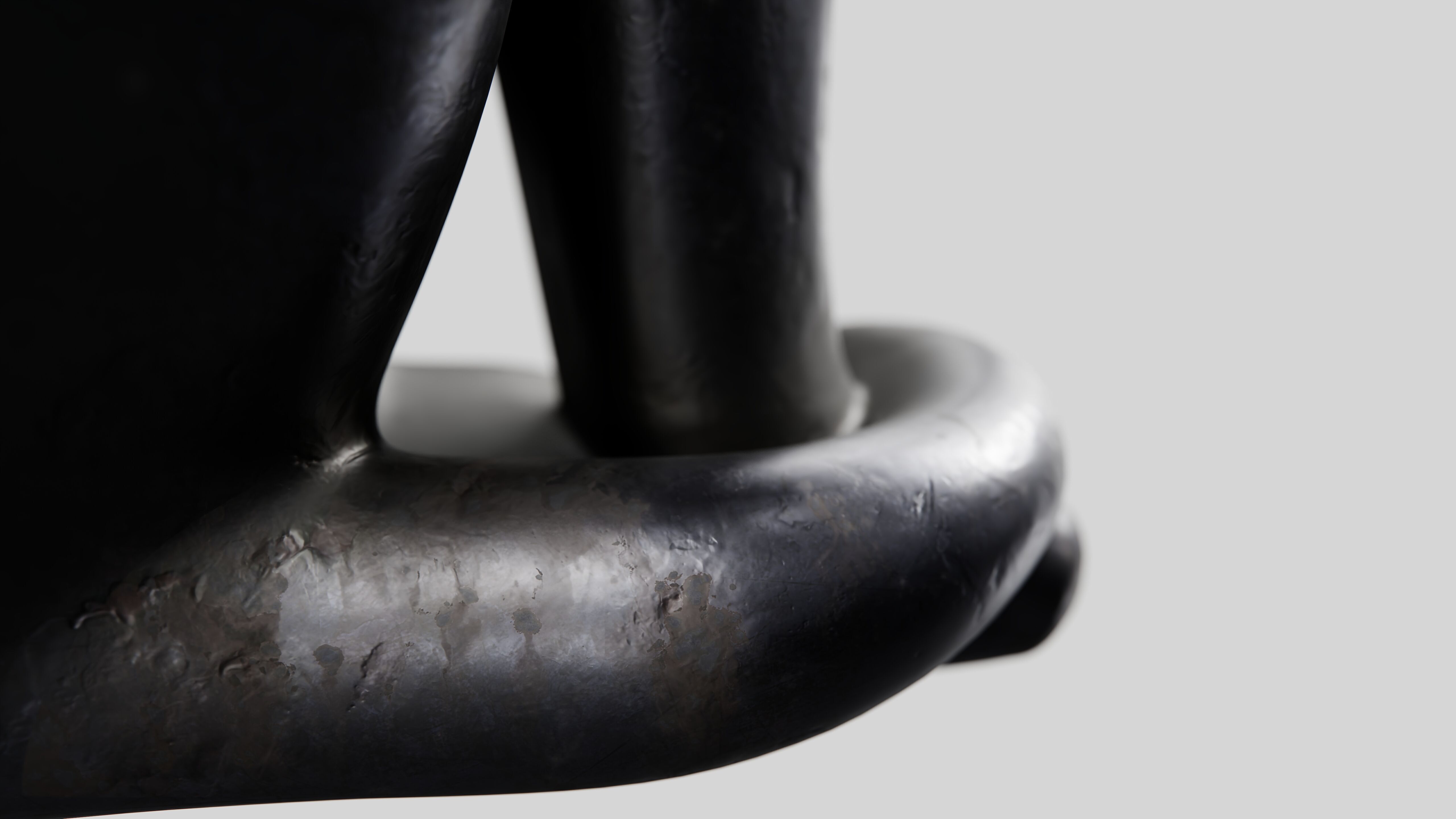 Cat Statuette 3D model_13