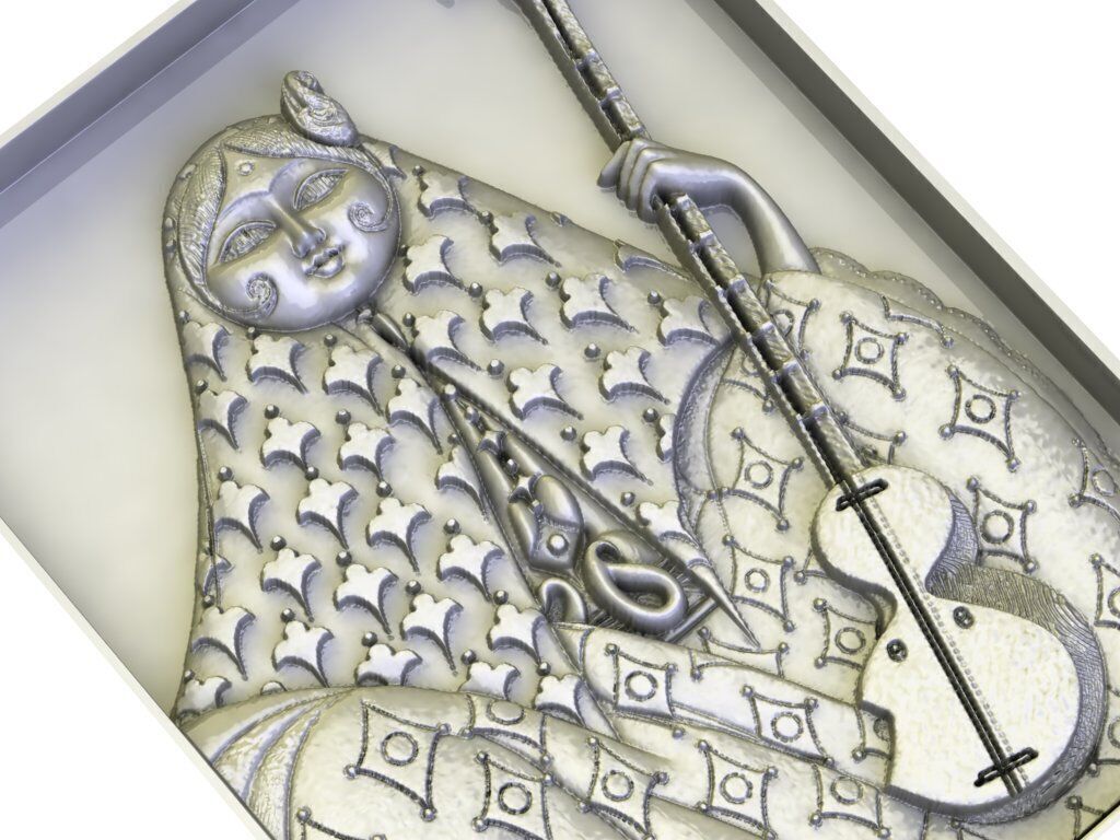  Whispers of Imagination Carved in Wood 3D model_3