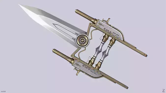 Katar Low-poly 3D model