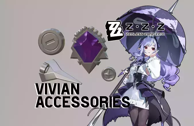 Zenless Zone Zero - Vivian Banshee Accessories