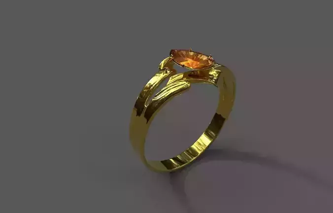 High-Quality 3D Ring Model