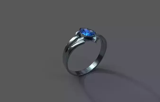High-Quality 3D Ring Model