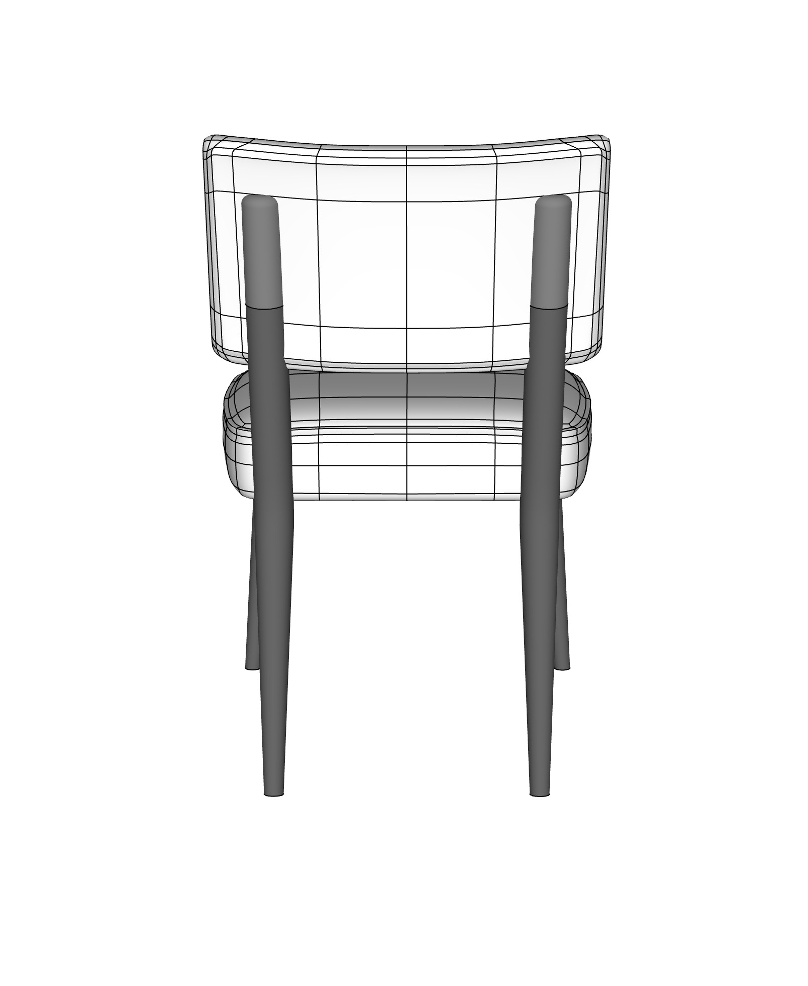 Dining Chair  3D model_11