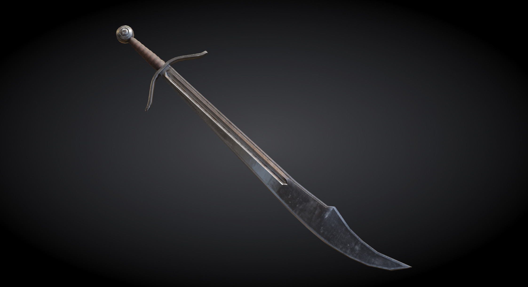 Medieval Weapon Pack Low-poly 3D model_9