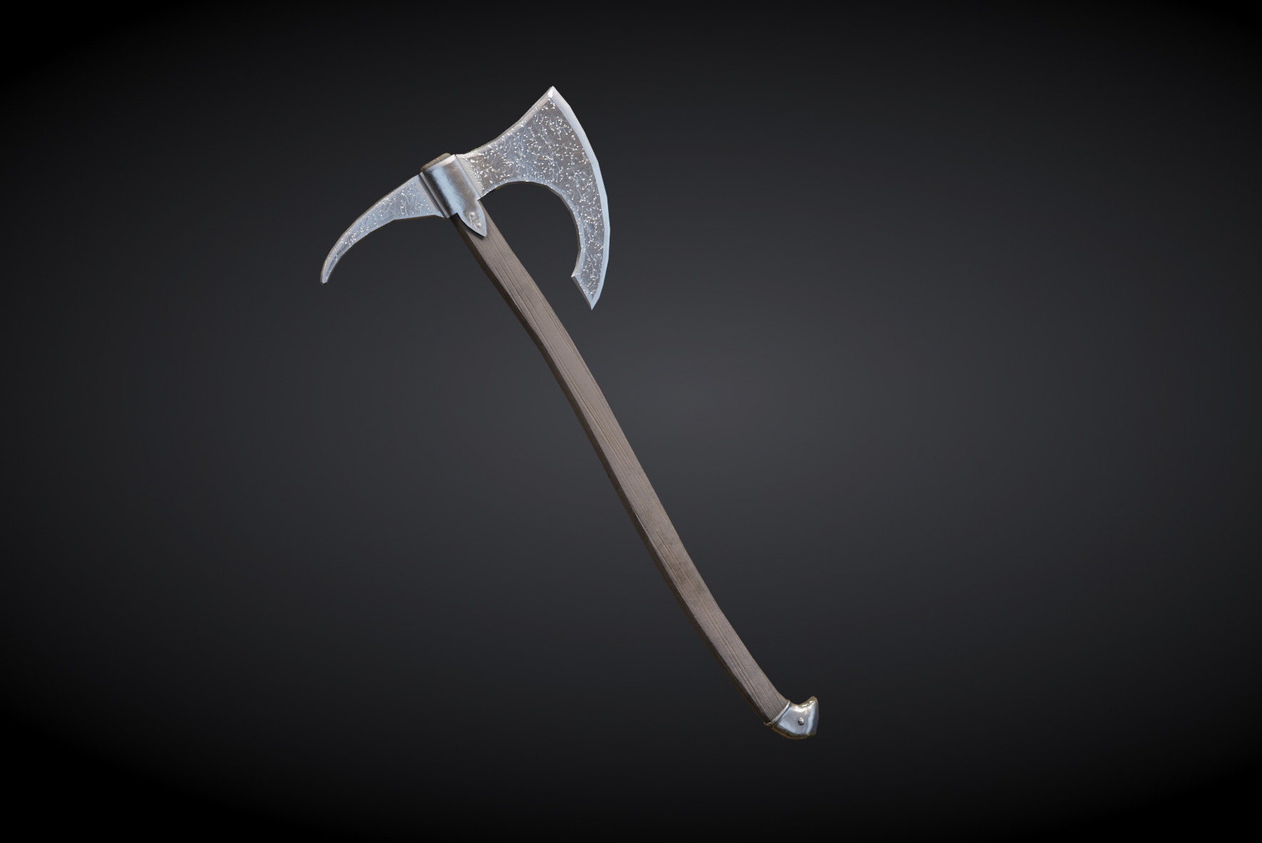 Medieval Weapon Pack Low-poly 3D model_17
