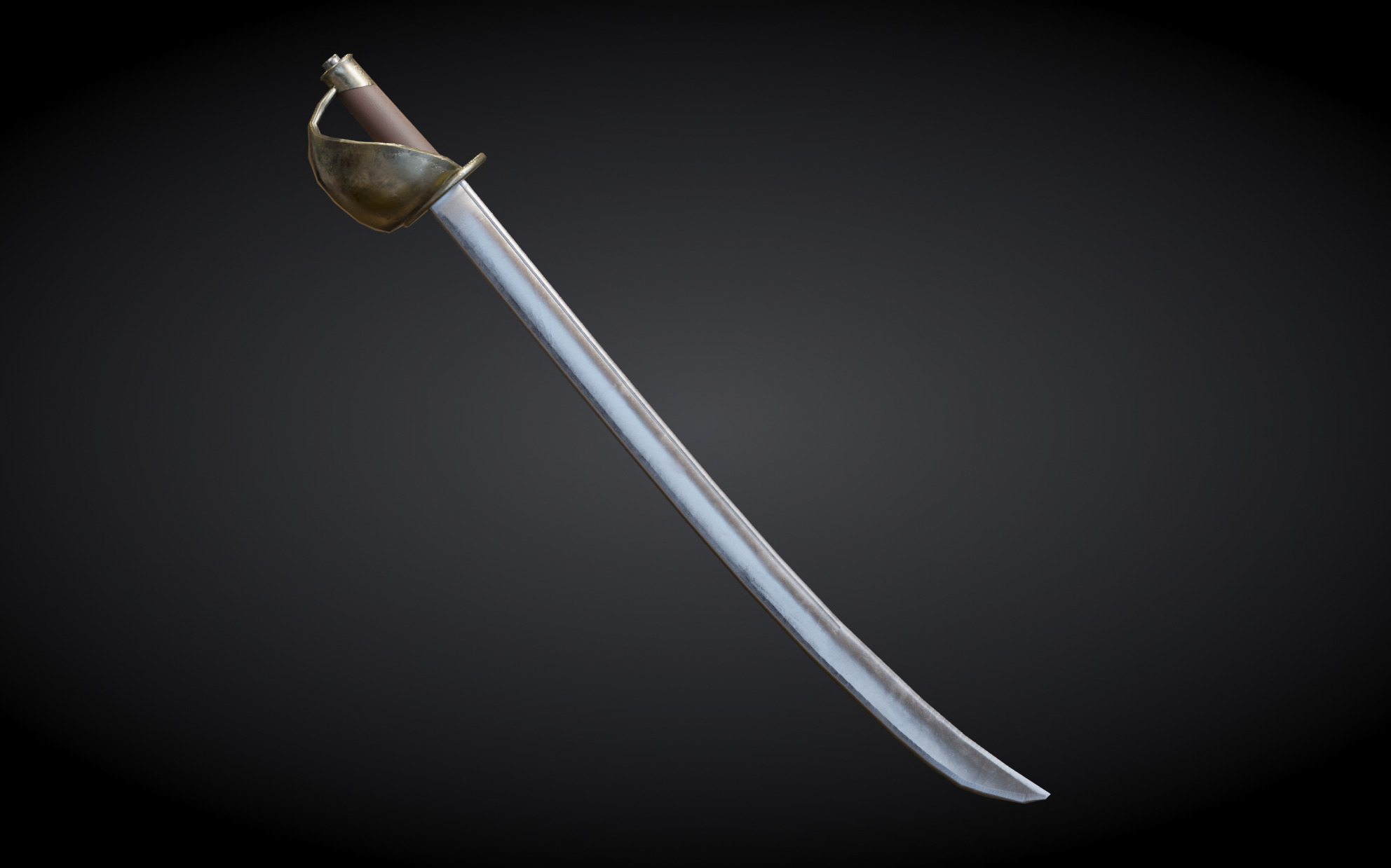 Medieval Weapon Pack Low-poly 3D model_11