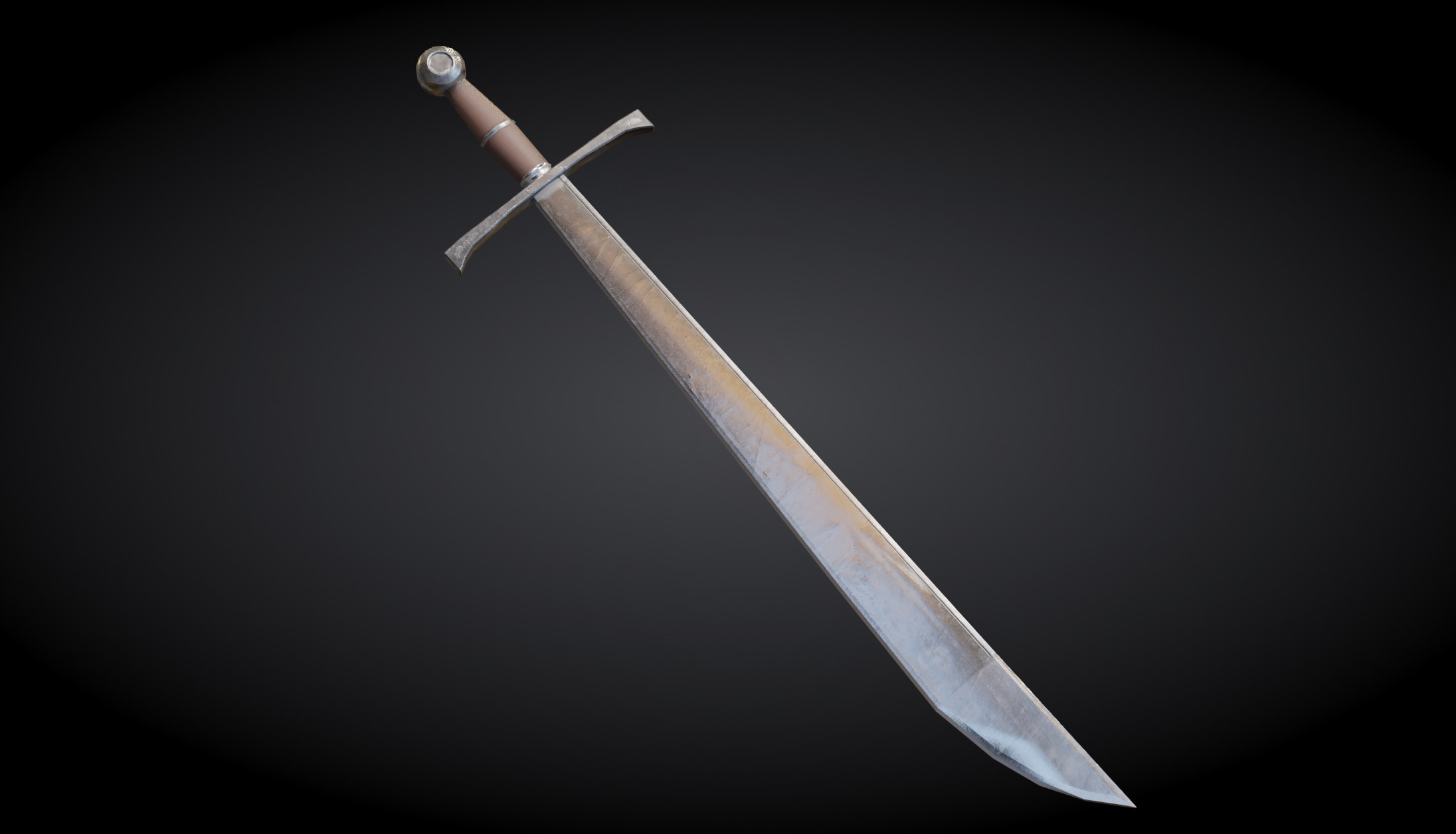 Medieval Weapon Pack Low-poly 3D model_8