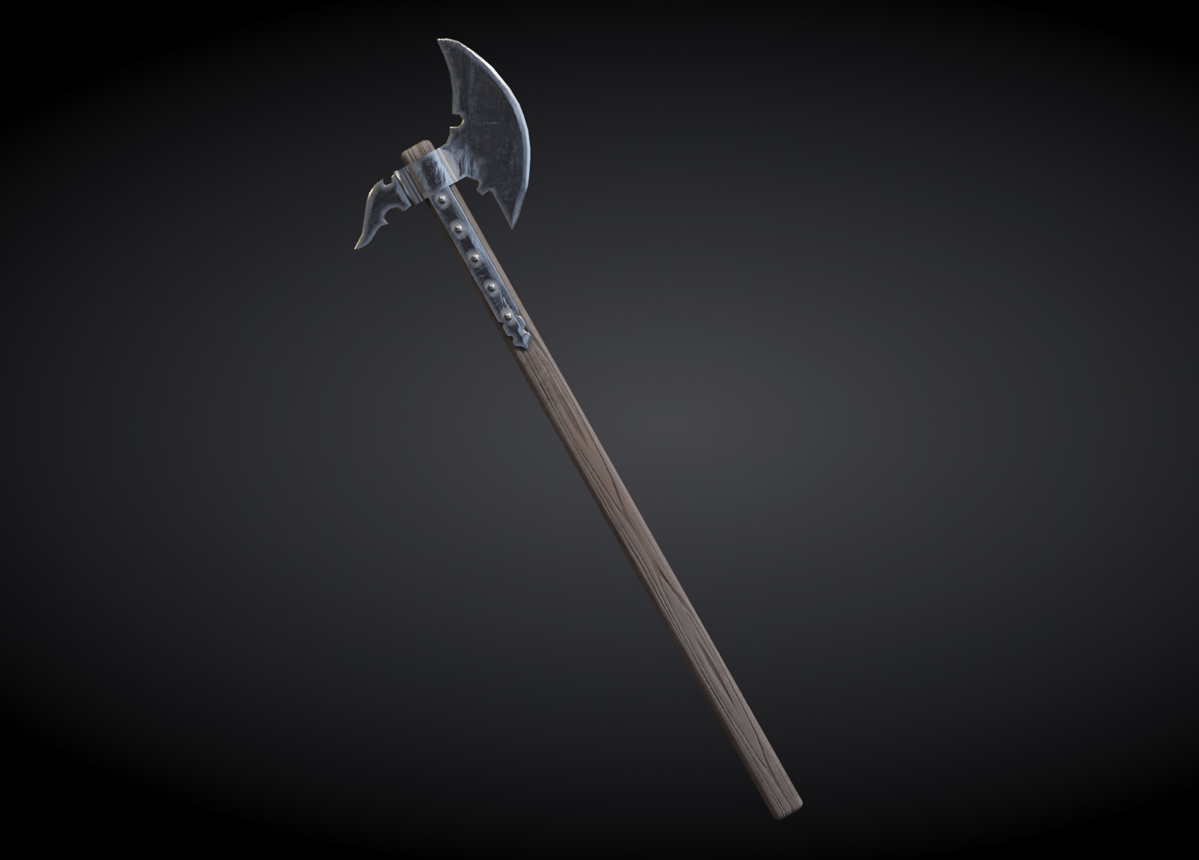 Medieval Weapon Pack Low-poly 3D model_18