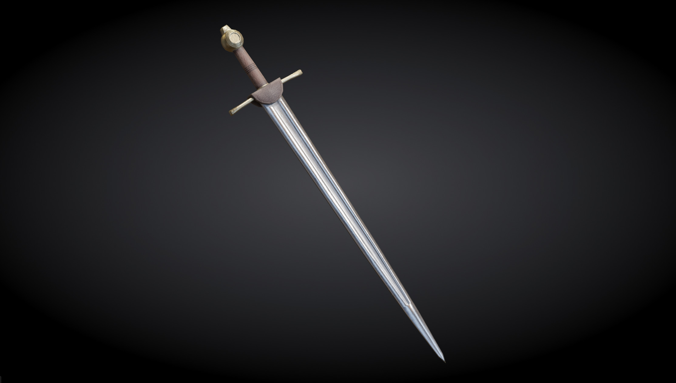 Medieval Weapon Pack Low-poly 3D model_30
