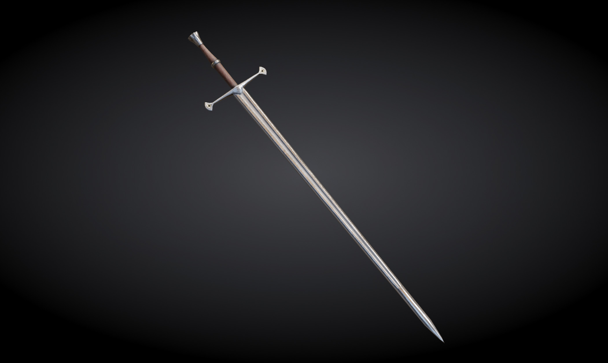Medieval Weapon Pack Low-poly 3D model_3