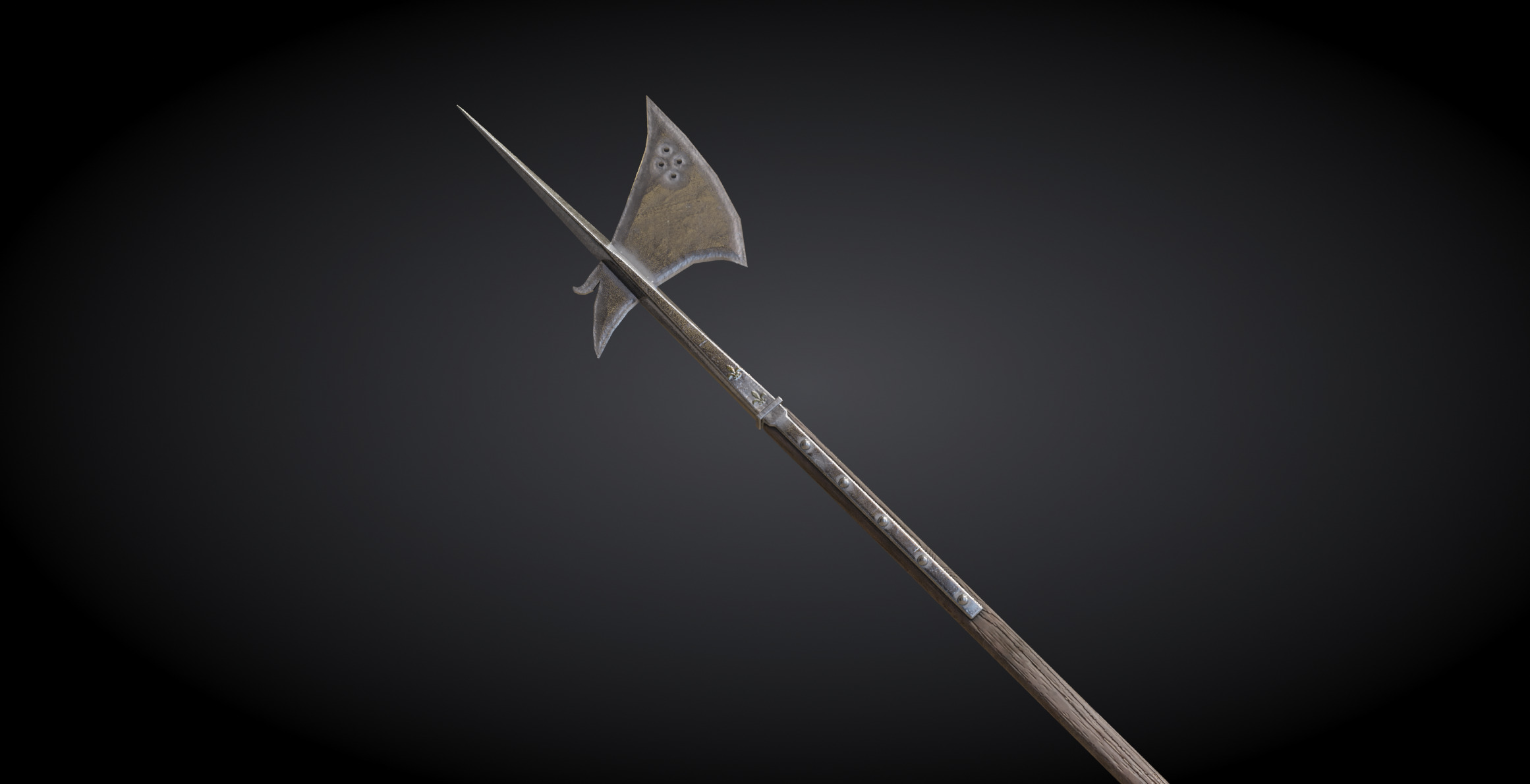 Medieval Weapon Pack Low-poly 3D model_23