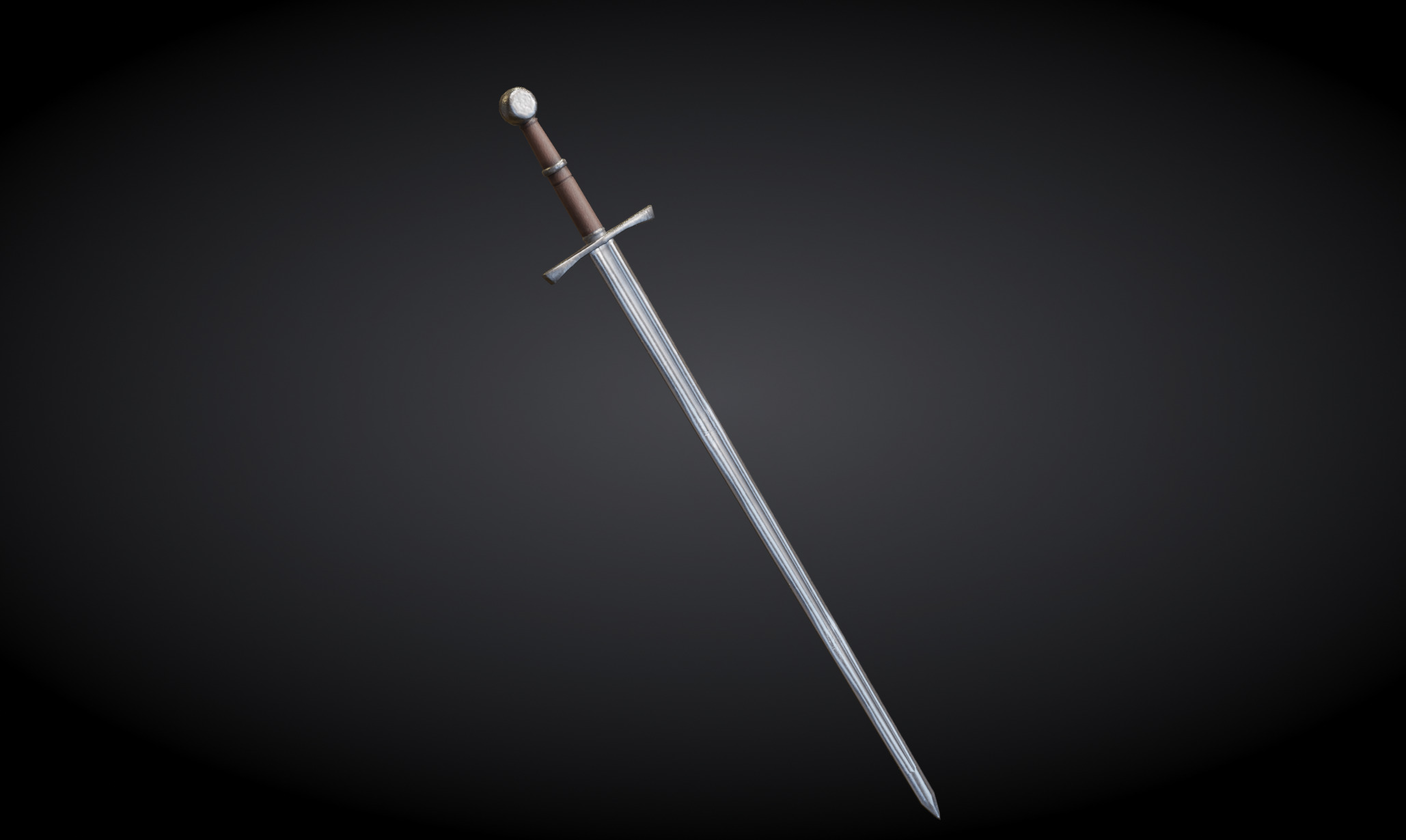 Medieval Weapon Pack Low-poly 3D model_2