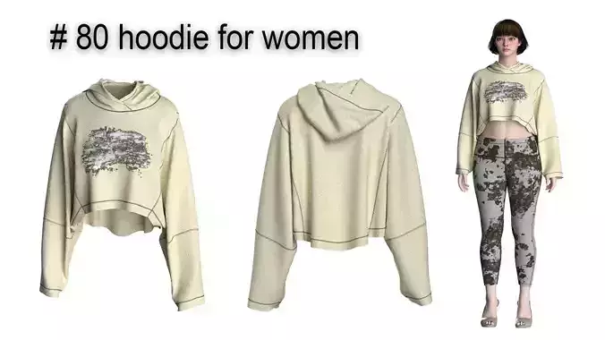  80 hoodie for women