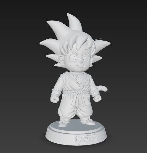 The Cheerful Hero of the Saiyan Race in 3D 3D print model_6