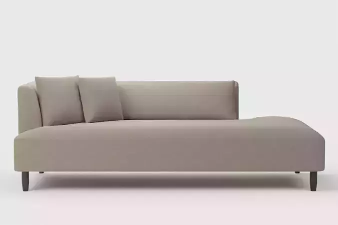 SoMa Palomar Upholstered Chaise Lounge