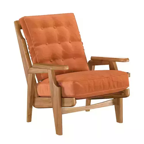 Armchair by Guillerme et Chambron