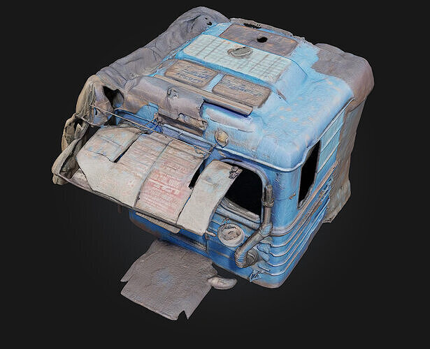 Desolate Refuge  Shelter in the Shadows 3D model 3