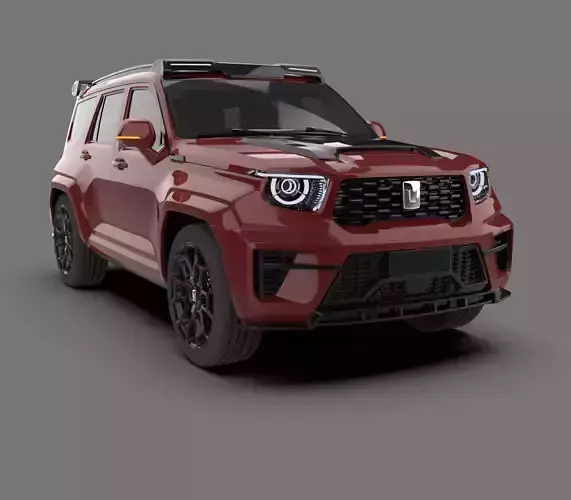Great Wall Tank 700 Hi4-T 3D model