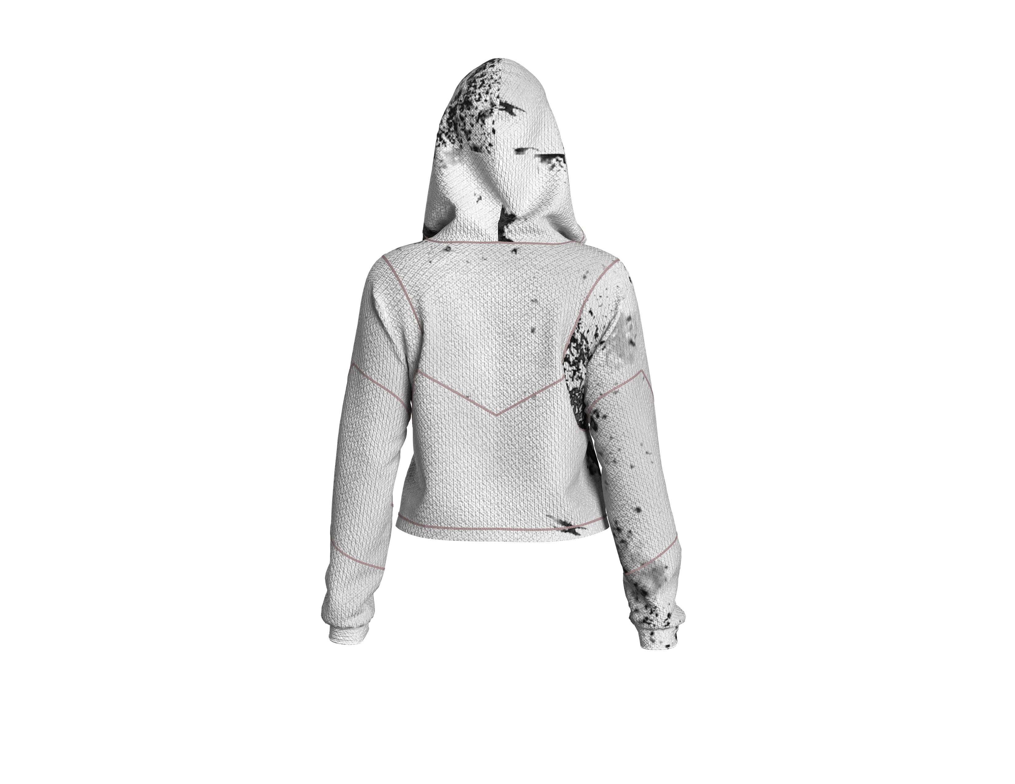 81 hoodie for women 3D print model_4