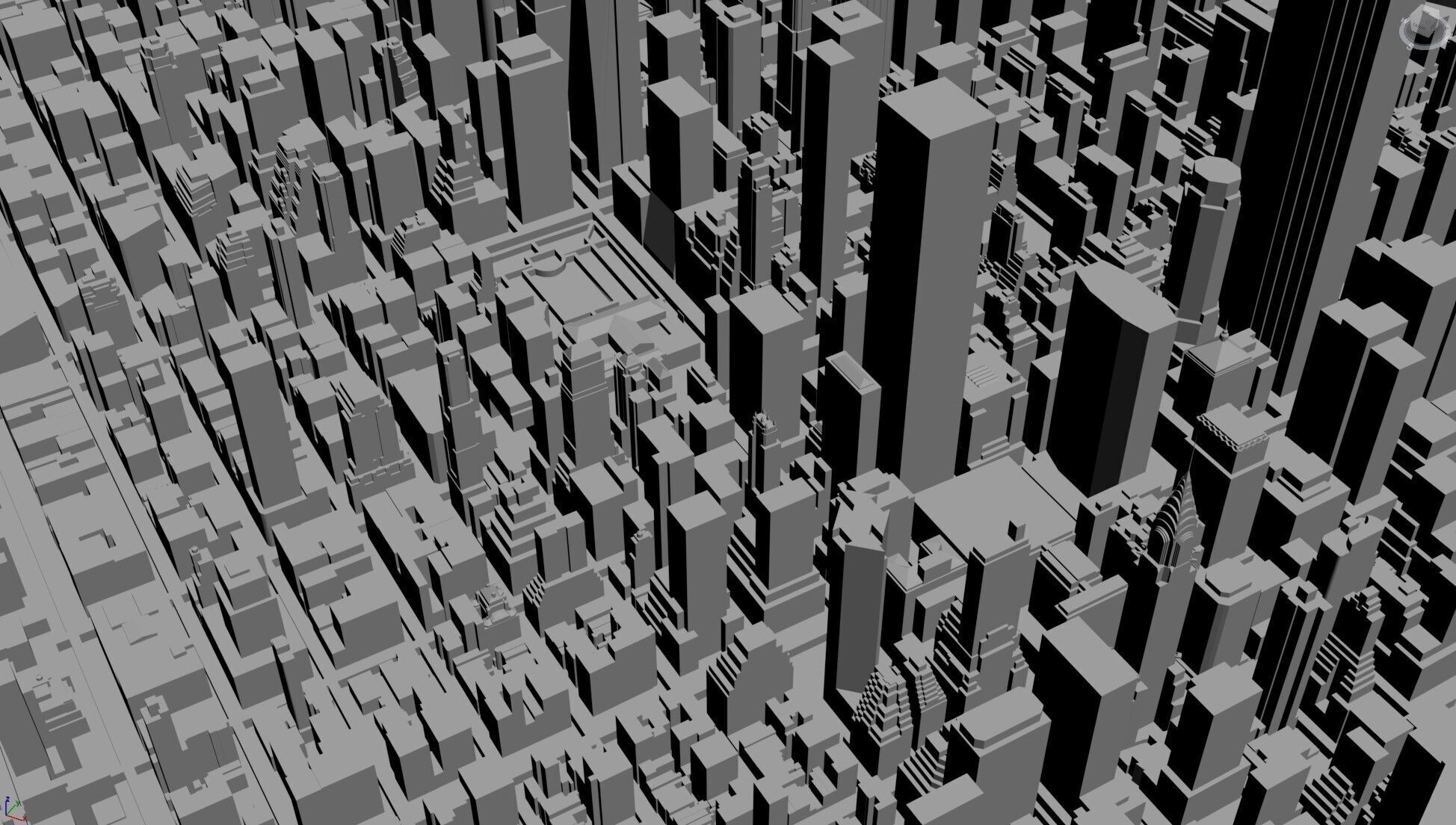 NYC Diorama Midtown Manhattan Diorma Map Modular 3D Printable 3D print model_6