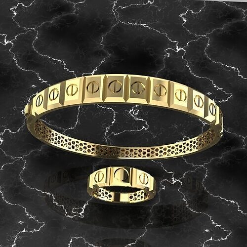 cartier 3D print model