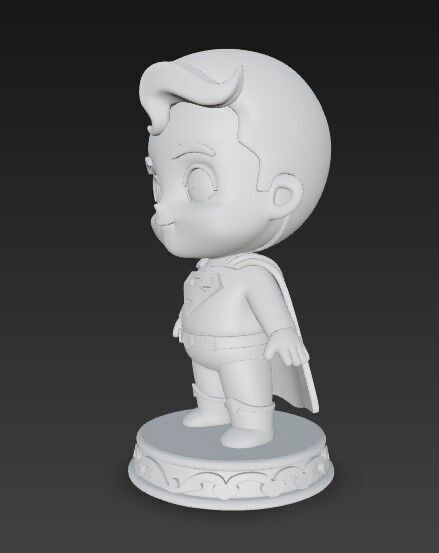 The Cute Side of Kryptons Hero in 3D 3D print model_7