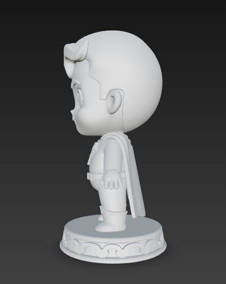 The Cute Side of Kryptons Hero in 3D 3D print model_6