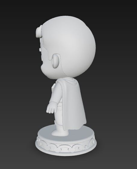 The Cute Side of Kryptons Hero in 3D 3D print model_5