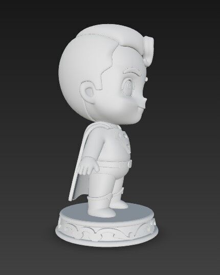 The Cute Side of Kryptons Hero in 3D 3D print model_13