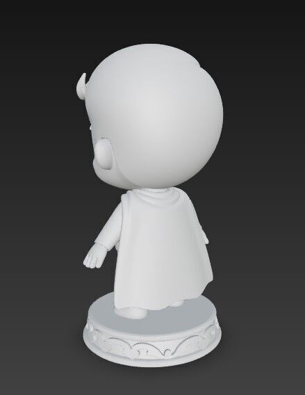 The Cute Side of Kryptons Hero in 3D 3D print model_4