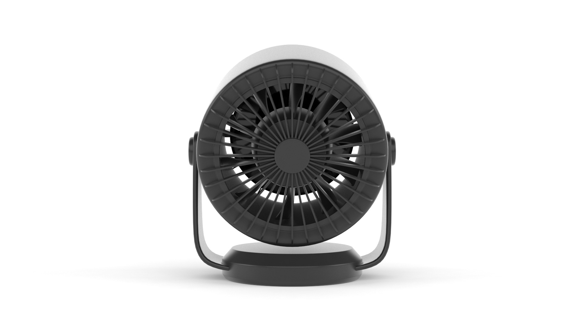 Table Fan 3D model_4