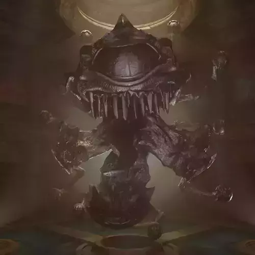 Grotesque Beholder - Monstrous Horror 3D Printable Miniature