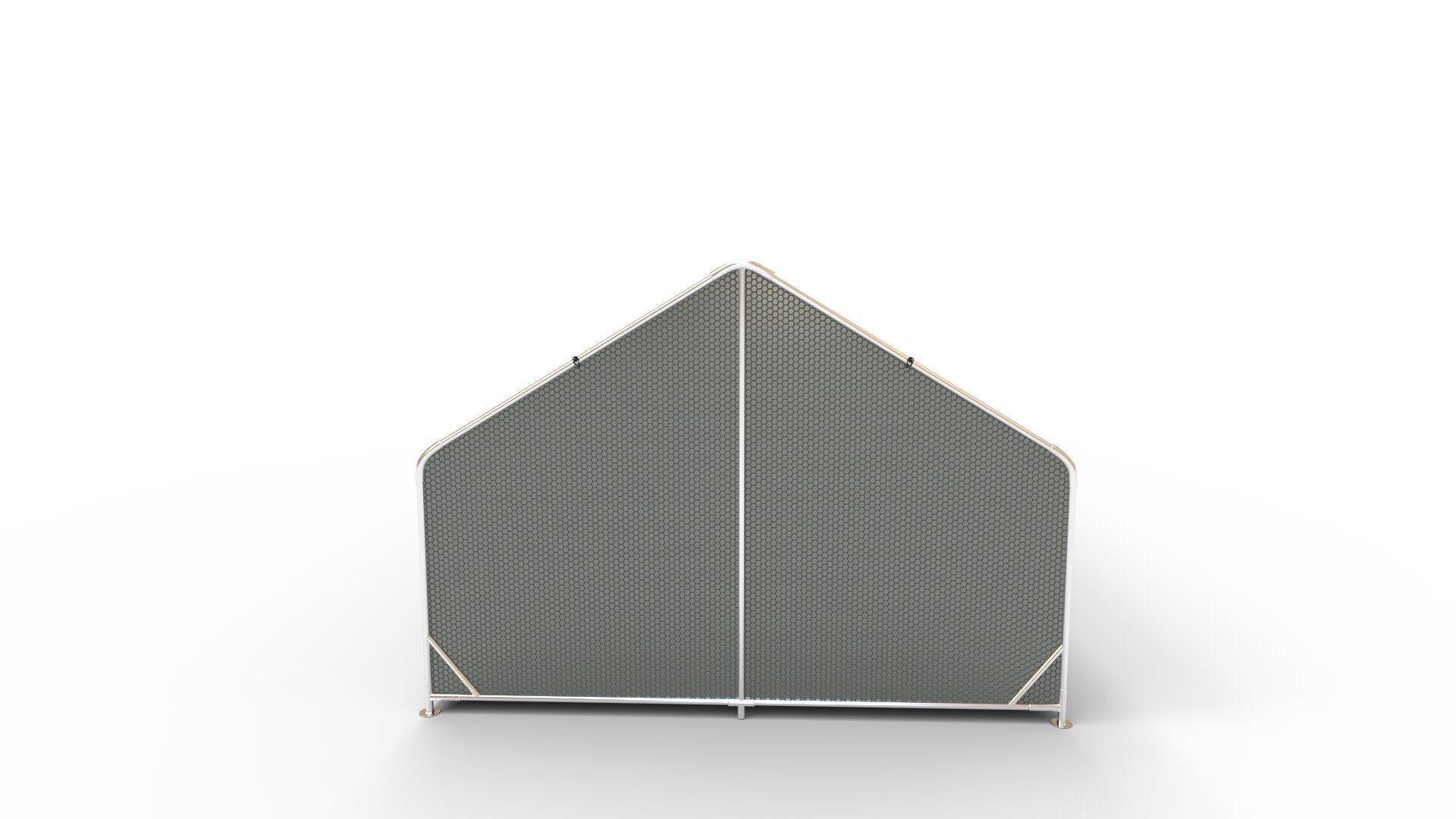 Marquee Warehouse Tent 3D model_3