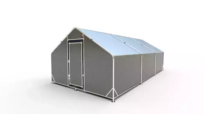Marquee Warehouse Tent 3D model