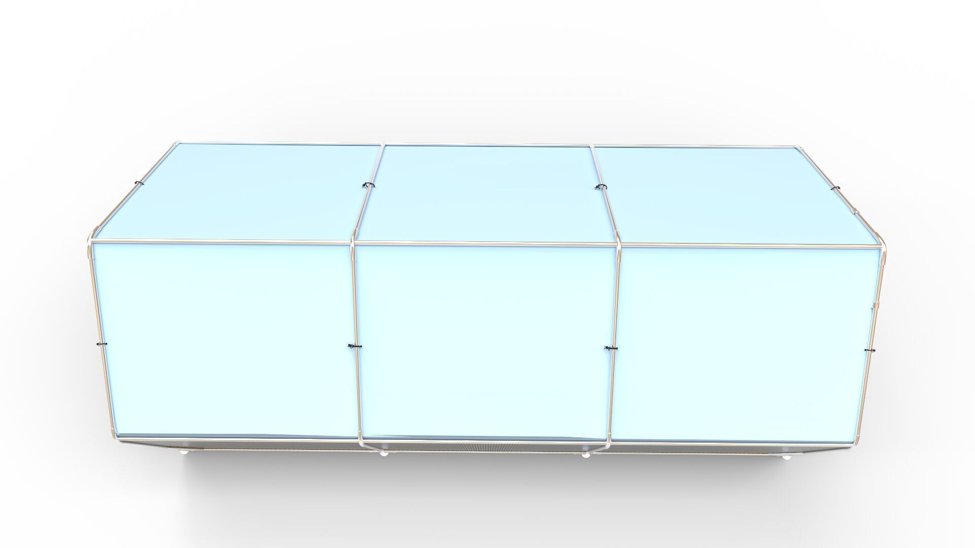 Marquee Warehouse Tent 3D model_4